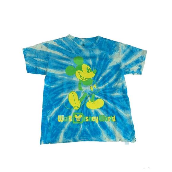 Walt Disney World Mickey Mouse Bleached Tee - Picture 1 of 3